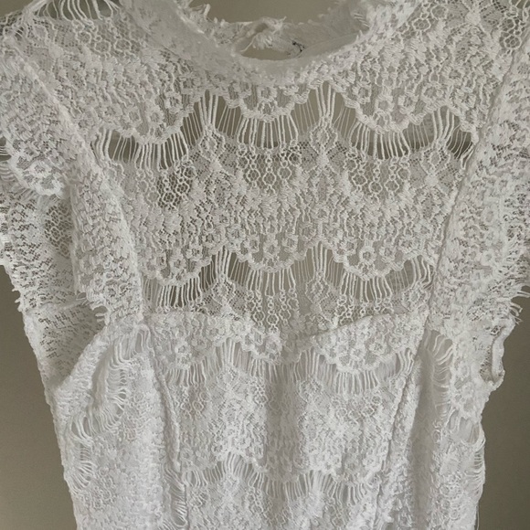 Free People | White lace | Body-con | XS - Picture 6 of 9